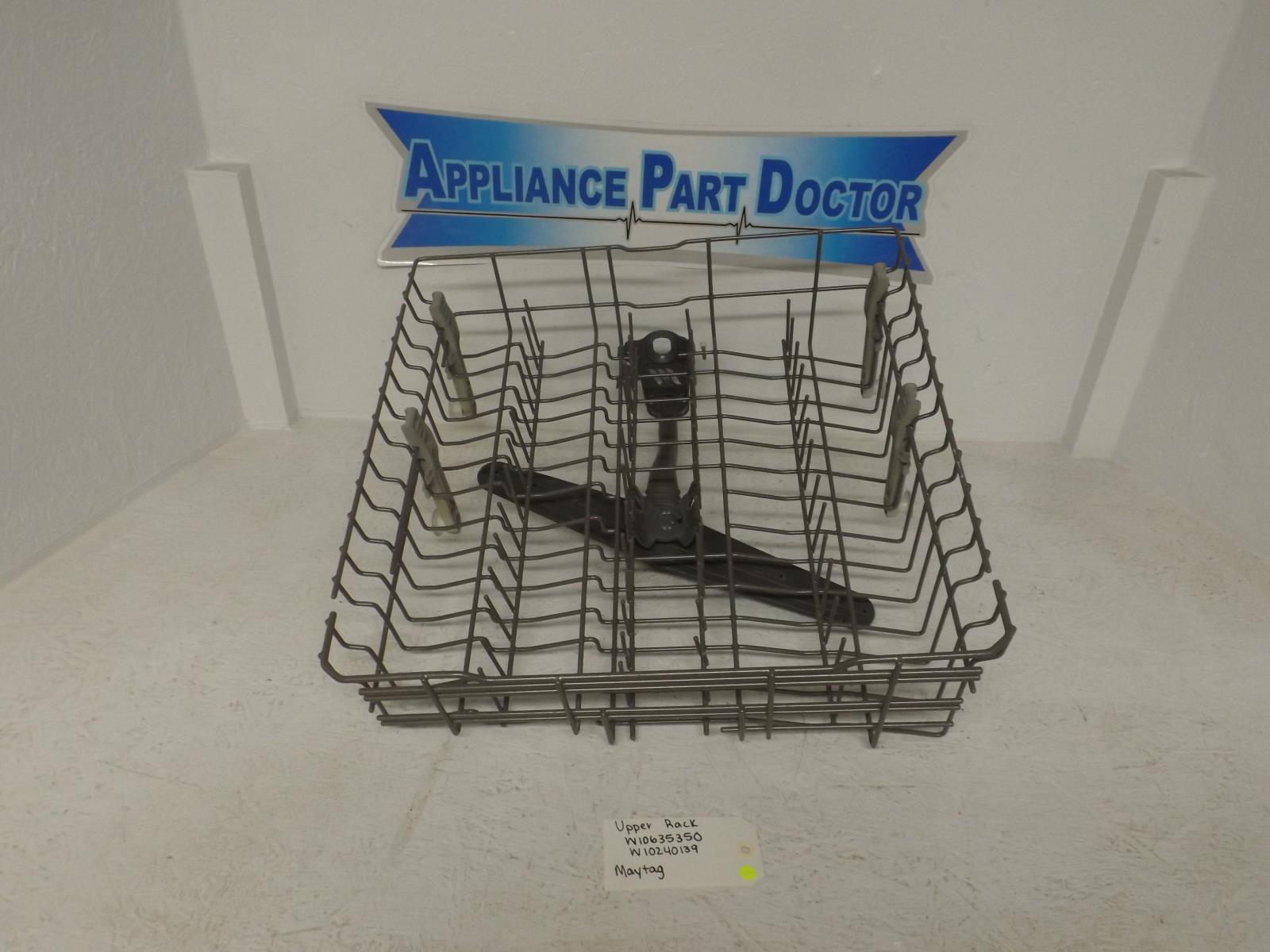 Maytag Dishwasher W10635350 W10240139 Upper Rack (Used) Maytag Dishwasher W10635350 W10240139 Upper Rack (Used)
